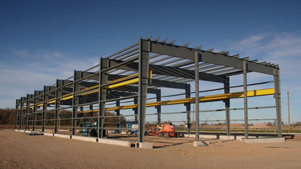 Conventional steel Structure